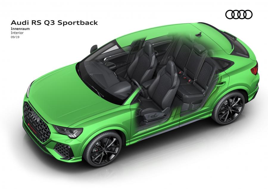 Схема Audi RS Q3 Sportback 2019 года  (WW) (фото 48 из 71)